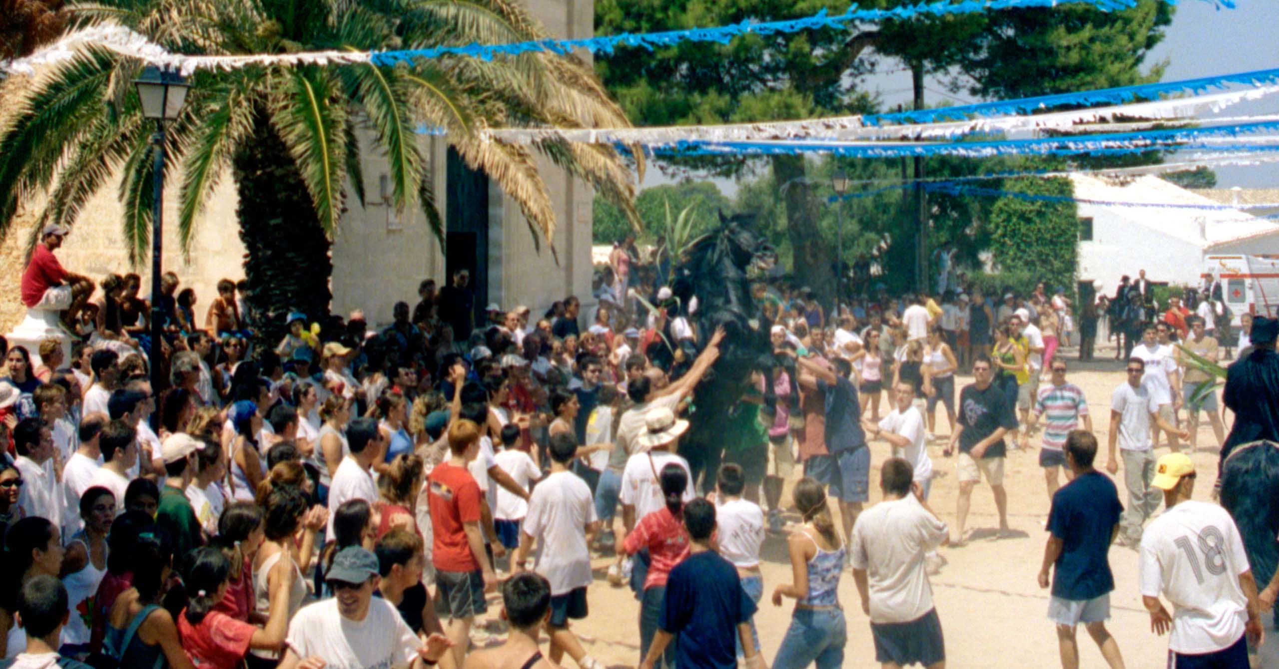 Jaleo a s'iglésia de Sant Gaietà